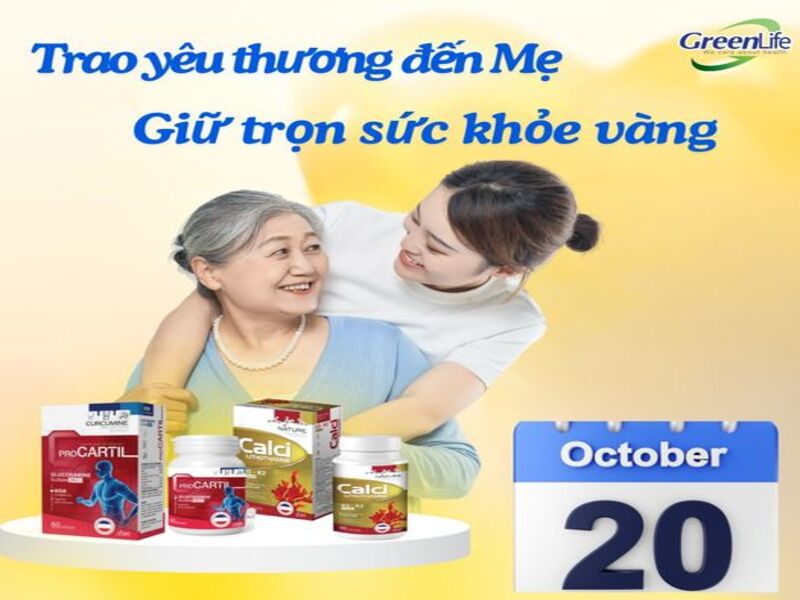 Quà tặng sức khỏe cho Mẹ - "Trao Yêu Thương, Giữ Trọn Sức Khỏe Vàng"